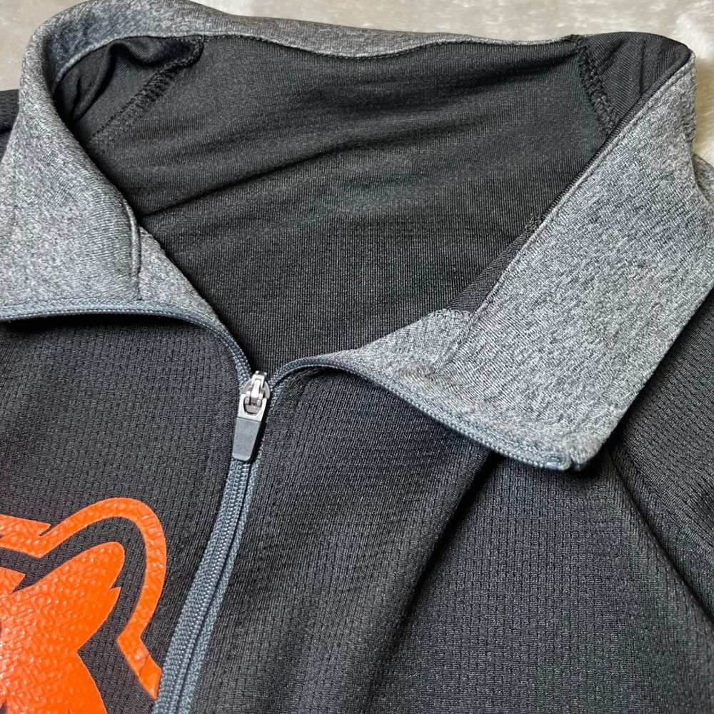 NFL Cincinnati Bengals Mens Size Large 1/4 Zip Pullover Performance Shirt Black - Picture 5 of 12